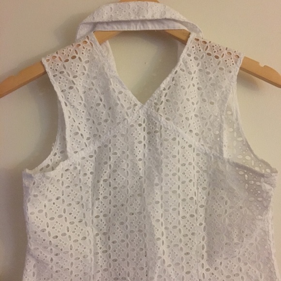 NWT Spring & Summer cutlon eyelet blouse size M - Picture 6 of 8